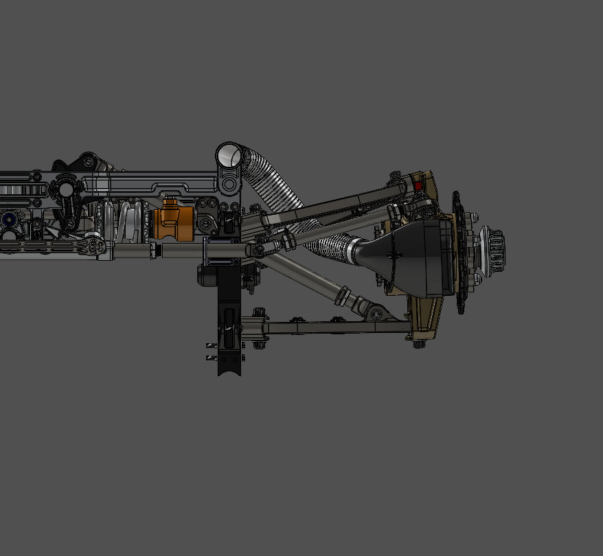 Front Pushrod Suspension CAD