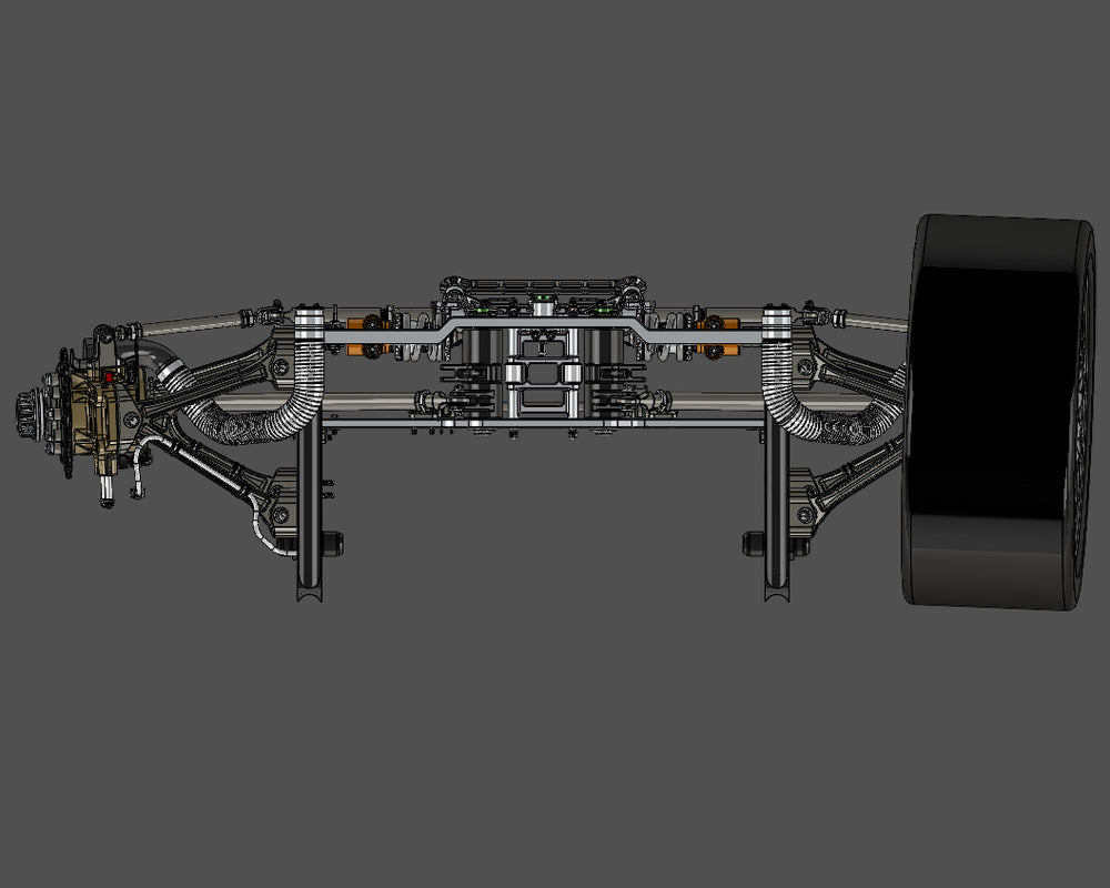 Front Pushrod Suspension CAD