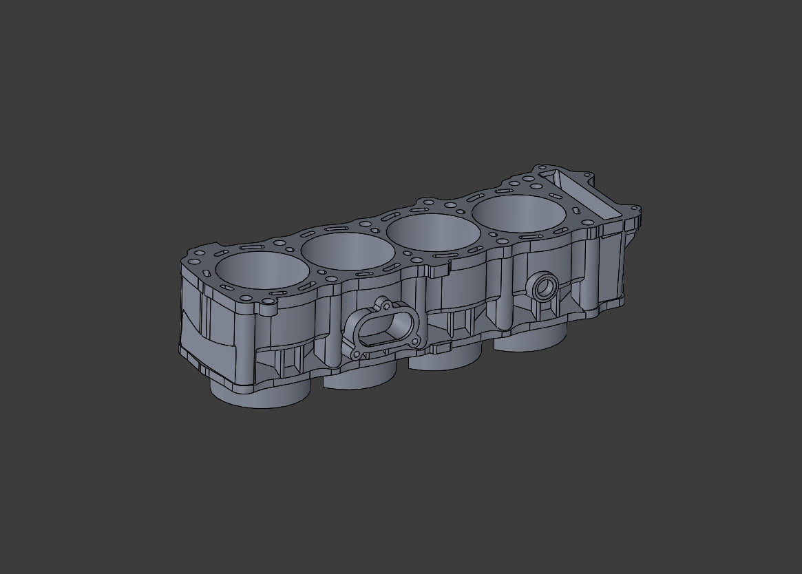 Hayabusa Cylinder 3D Scan and CAD
